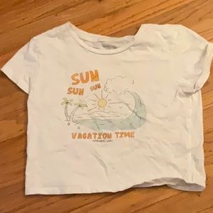 aerie baby tee☀️